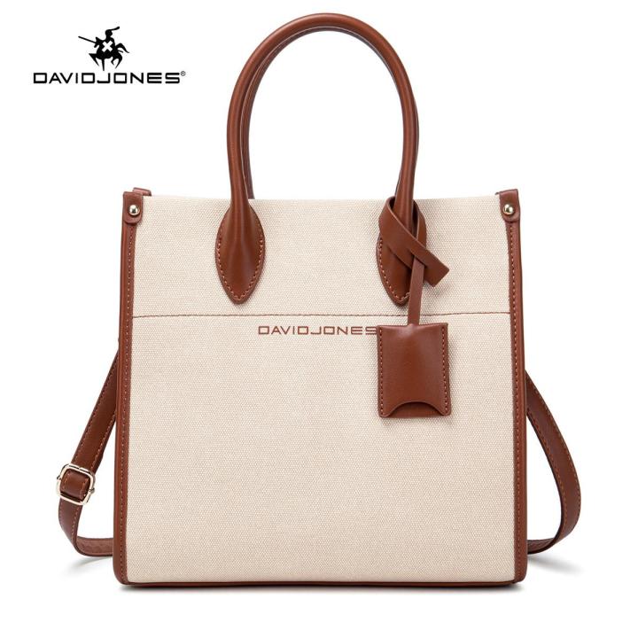 David Jones Paris tote bag women sling bag ladies handbag branded shopping bag leather shoulder bag 2022