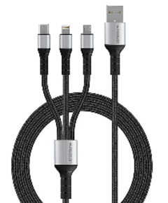 PROTON 3-in 1 USB Cable