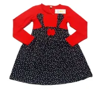 1-12 Years Premium Quality 1 Piece Baby Girls Tops fashionable sweater Dress winter Collection beautiful full sleeve kids clothing