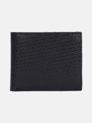 Brown Textured Genuine Leather Wallet