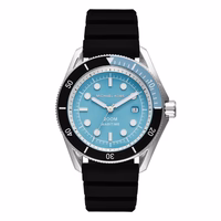 Michael Kors Maritime Sky Blue Dial Silicone Band Men's Watch
