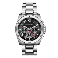 Michael Kors Brecken Chronograph Black Dial Men's Watch