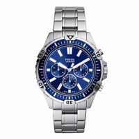 Fossil Garrett Chronograph Blue Dial Men's Watch