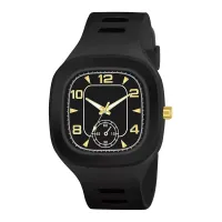 Fashionable Watch Silicone Band Quartz Analog Wrist Watch For Men - Watch For Men - Easy To maintain - Iconic Style